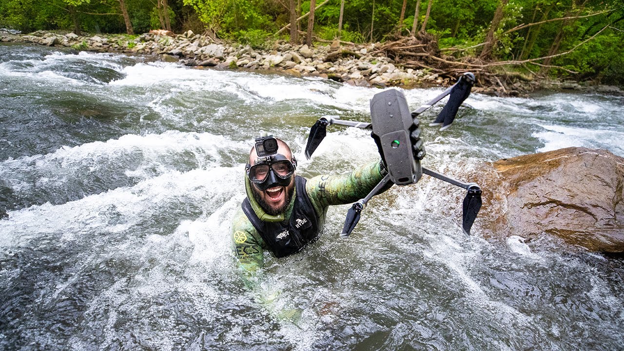 2, 500+ Drone Recovery Mission In Dangerous RAPIDS! (STILL WORKING)