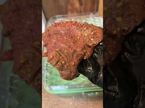 Carne seca picosita 🥵 #carneseca #beefjerky #recetas #ketolatinomx