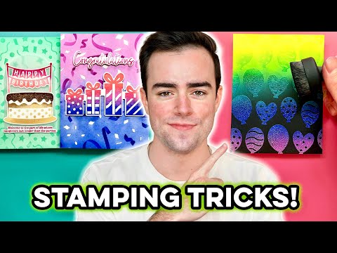 5 GENIUS Stamping Techniques Every Cardmaker Should Know!