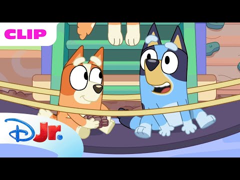 Bluey Season 1 "Pirates" Episode Clip | @disneyjr x @BlueyOfficialChannel