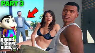 Franklin & Shinchan KIDNAP Amanda for the Mafia in GTA 5! | ShivGam (PART 3)