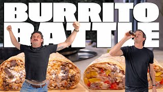 THE ULTIMATE BURRITO THROWDOWN 🌯🔥 | SONS OF SAM THE COOKING GUY