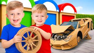 Desafio dos Carros de Papelão para Crianças