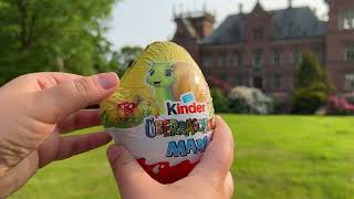 Unboxing Easter kinder surprise maxi chocolate egg 2025