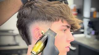 #Burst #fade  #tutorial #haircut  شو رأيكم ب الموديلات الجديدة ؟