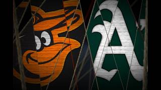 ORIOLES BLACK VS ATHLETICS