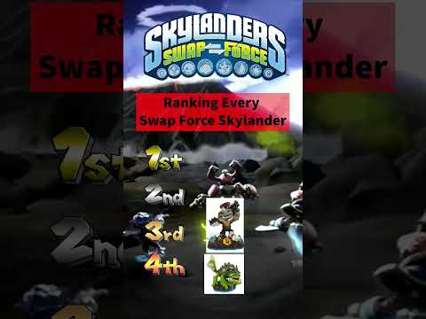 Earth - Ranking Every Skylander From Swap Force Top 32 #skylanders #earthskylanders #swapforce