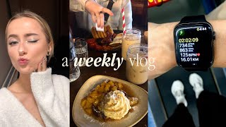 a weekly vlog | nye and first long run of the year