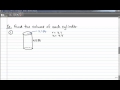 Volume and Properties of Prisms