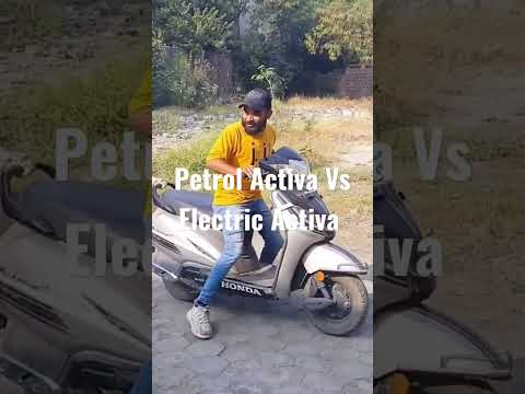 Electric Scooter Vs Petrol Petrol Power Test