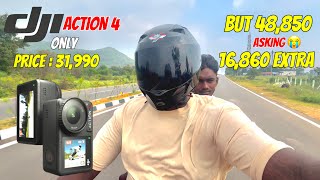 💥🤯Dji Action 4 வாங்க நினைச்சது ஒரு குத்தமா😓16,800 Extra போகுது | Moto Vlog