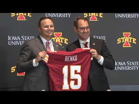 FULL | Iowa State introduces Jared Benko, director of athletics