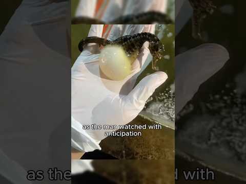 Dying seahorse gets a second life. #healing #animals #seahorse #amazing #funny #shortvideo