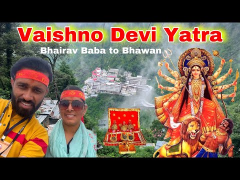 Vaishno Devi Yatra 2024 | Bhairav Baba Se Bhawan | Bhairav Baba Mandir @KristalSunny