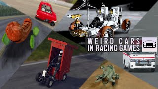 Weird and Unexpected "Cars" in Racing Games