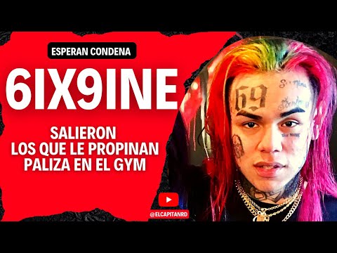 Dejaron en libertad a los que dieron paliza a 6ix9ine