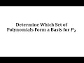Understanding Basis for P2