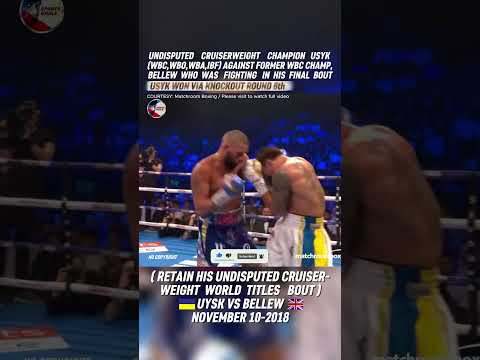 OLEKSANDR USYK VS TONY BELLEW HIGHLIGHTS | #oleksandrusyk #tonybellew #boxing