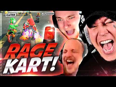 XL AUSRASTER🤬 im NEUEN MARIO KART mit Elotrix und Solution | Mario Kart World | SpontanaBlack