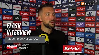 I Liga (#2) | Gil Vicente 0-2 FC Porto: Flash Interview Francesco Farioli