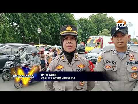 Arus Lalu Lintas Dipadati Kendaraan yang Balik ke Jakarta