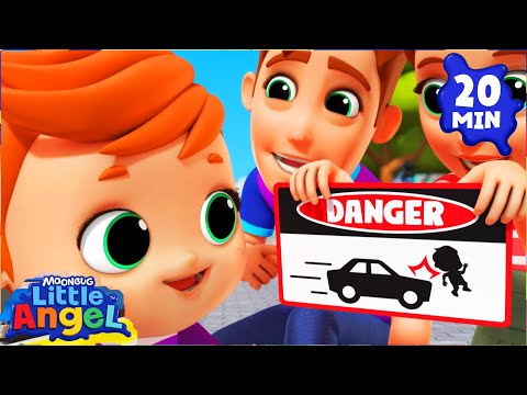 Watch Out For Danger | Animal Learning Videos | Little Angel Kids Songs & Nursery Rhymes