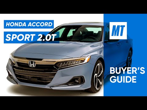 Best Family Car" 2021 Honda Accord Sport 2.0T REVIEW | MotorTrend Buyer's Guide