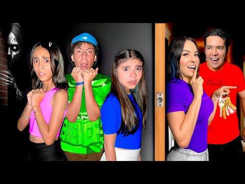 ENCERRAMOS A LOS 3 TODA LA NOCHE EN NUESTRA CASA!