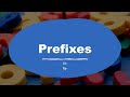 Exploring Prefixes for 2nd Graders