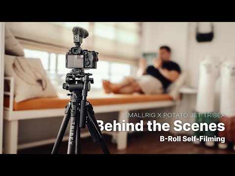 How to Shoot B-Roll of Yourself: SmallRig x Potato Jet TRIBEX Tripod