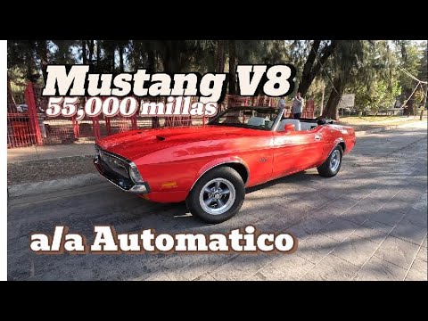 Ford Mustang Convertible 1972 55 mil millas