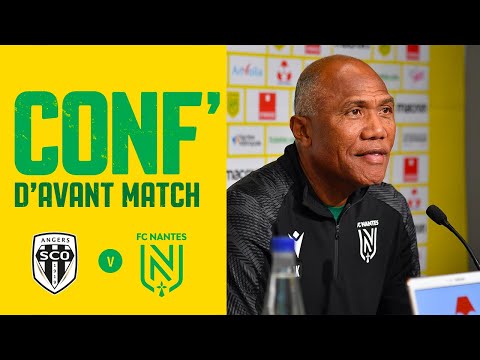 LIVE | Antoine Kombouaré avant Angers SCO - FC Nantes