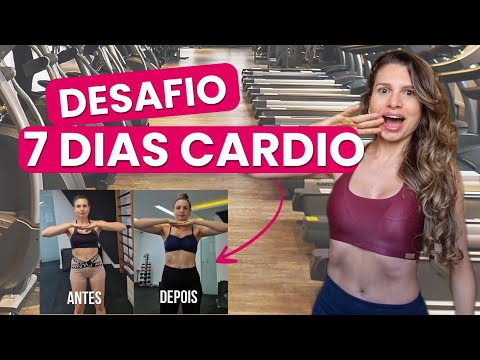 DESAFIO!! 7 Dias de Cardio Diário: Será Que Funcionou para PERDER BARRIGA?