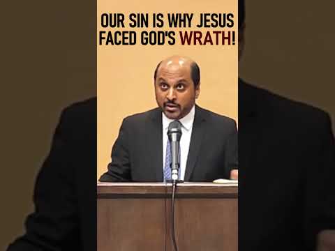 OUR SIN IS WHY JESUS FACED GOD'S WRATH! - Pastor Romesh Prakashpalan Sermon #shorts #christianshorts