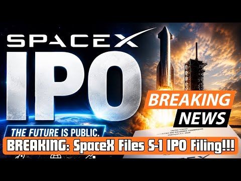SPACEX FILES S-1 IPO FILING!! 🎉🤓🚀