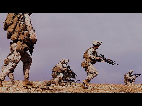 US Marines Fight Hand-to-Hand with German Armored Corps