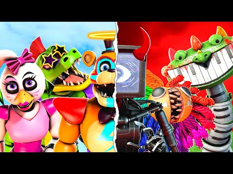 Poppy Playtime Chapter 4 vs FNAF Security Breach