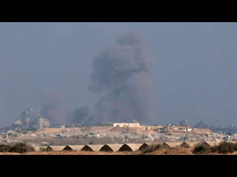 Smoke rises in northern Gaza amid ongoing Israeli operations | AFP