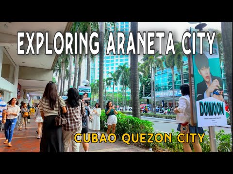 Walking Tour Araneta City Cubao | Quezon City Philippines 4K HDR