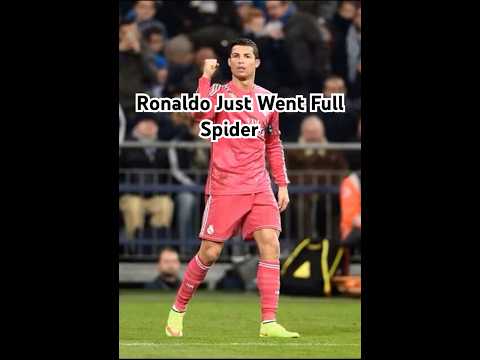 CR7 Enters the Spider-Verse 🕷️ #CristianoRonaldo #SpiderRonaldo #SpiderMan #AIedit #FootballAI #CR7