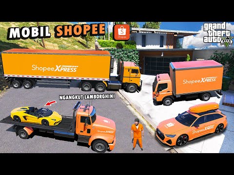JADI KURIR SHOPEE !! Aku Malah Disuruh KOLEKSI SEMUA TRUK SHOPEE Ter EPIC