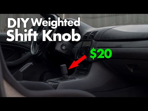 DIY Weighted Shift Knob for Under $20