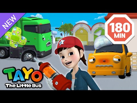 [3時間] なんでもこうじょう🚗🛠️ l びょういんごっこ l 子供向けアニメ l ちびっこバス タヨ