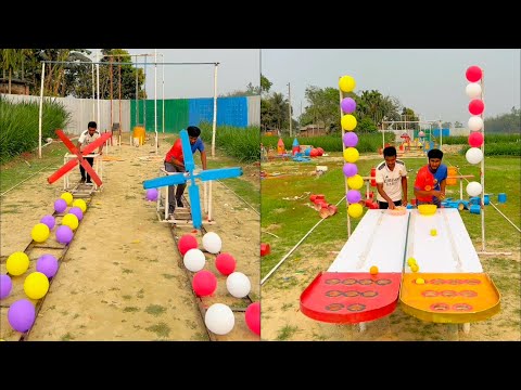 Who Can Pop the Balloons the Fastest?