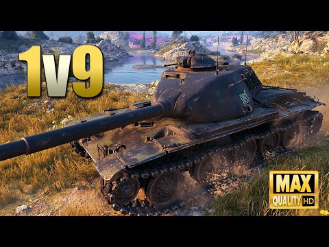 T95E6  Crazy 1 vs  9   World of Tanks