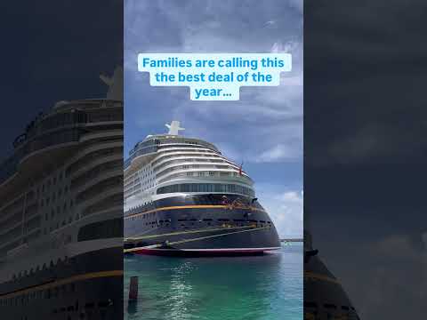 Select Disney cruises are 40% off, but only for the next 7 days!