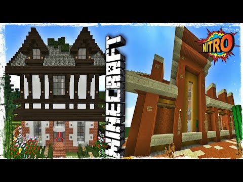 Minecraft Visite - Petit Manoir & Maison Style Mesa