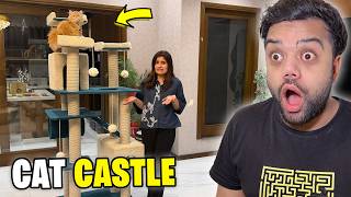 I Made A Castle For My Cat | Toy Unboxing