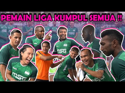 PART 1 : BERKUMPULNYA PEMAIN PROFESIONAL SAAT LIGA LIBUR PANJANG....!!