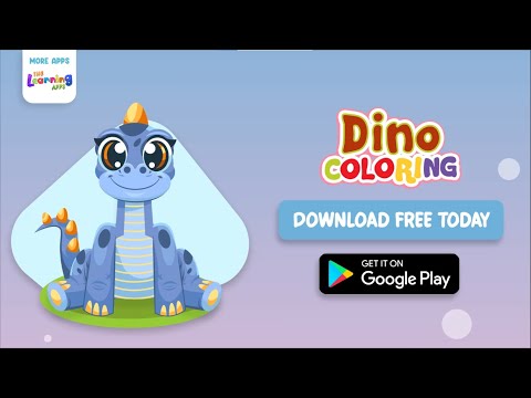 Color, Puzzle, and Play with the Dinosaur Coloring & Puzzle Game for Free | TheLearningApps.com